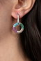 Heliophilia Silver Pendientes de Metal Multicolor con Circón CKP9236